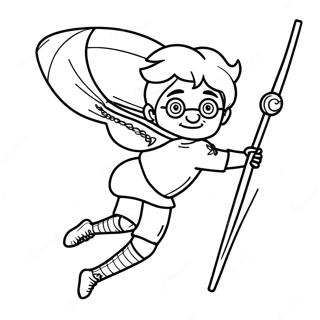 Page A Colorier Quidditch De Harry Potter 35303-27919