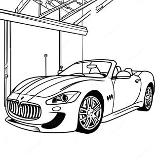 Page A Colorier De Voiture De Sport Maserati 35953-28430