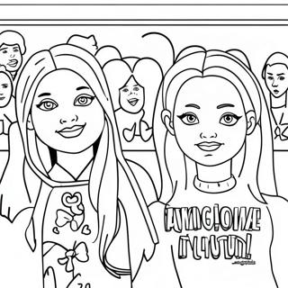 Page A Colorier Des Citations Emblematiques Des Mean Girls 36894-29178