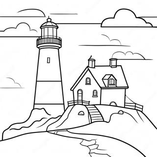 Phare Pour Adultes Pages À Colorier