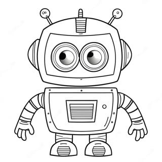 Rob Le Robot Pages À Colorier