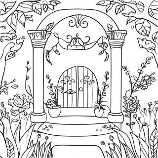 Jardin Secret Pages À Colorier