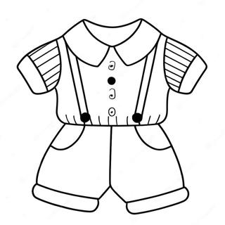 Page A Colorier De Vetements Pour Bebes Mignons 37733-29846