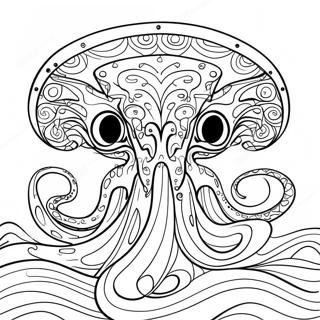 Kraken De Seattle Pages À Colorier