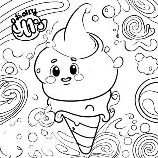 Page A Colorier De La Mignonne Glace Dairy Queen 39894-31549