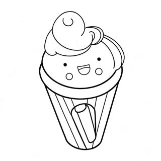 Page A Colorier De La Mignonne Glace Dairy Queen 39894-31552