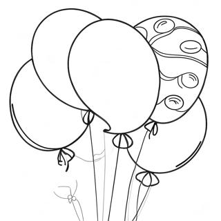 Page A Colorier De Ballons De Fete 39903-31560