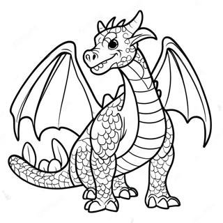 Page A Colorier Dragon Dnd 4010-3181