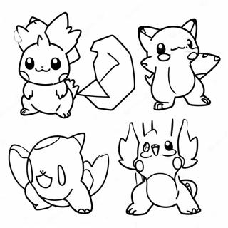 Fusion Pokemon Pages À Colorier