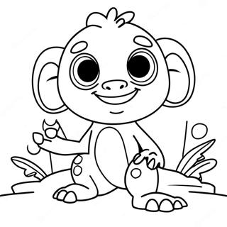 Page A Colorier Wallykazam 40893-32293