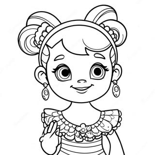 Page A Colorier Fancy Nancy 4140-3293