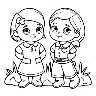 Page A Colorier Zoey Et Sassafras 41543-32822