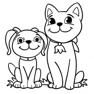 Page A Colorier Zoey Et Sassafras 41543-32824