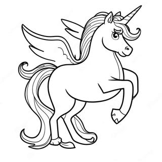 Page A Colorier De Licorne Blanche 44763-35382