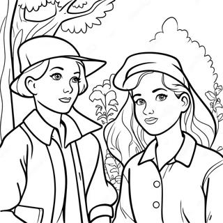 Nancy Drew Pages À Colorier