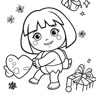 Page A Colorier De Dora Noel 44893-35469