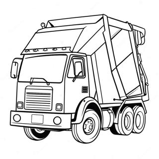 Page A Colorier Camion Poubelle 45293-35801