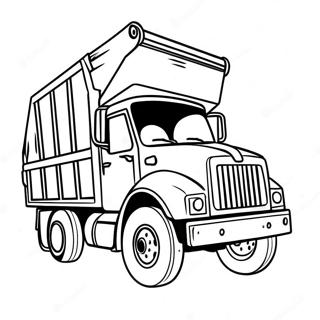 Page A Colorier Camion Poubelle 45293-35802