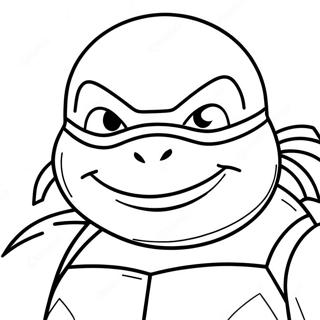 Page A Colorier Du Visage Des Tortues Ninja 46583-36823