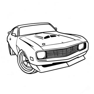 Page A Colorier De Voiture Rapide Et Furieuse 47213-37325