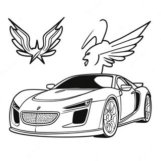 Page A Colorier De Voiture De Sport Ultra Rapide 47214-37322