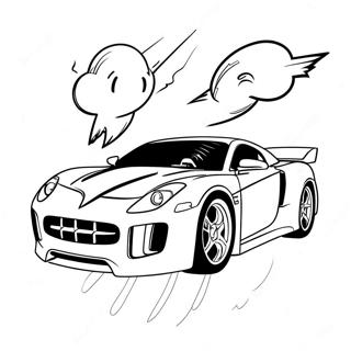 Page A Colorier De Voiture De Sport Ultra Rapide 47214-37324