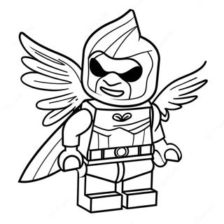 Page A Colorier Du Robin Lego 47643-37659