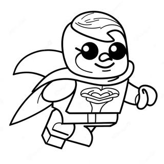 Page A Colorier Du Robin Lego En Action 47644-37685