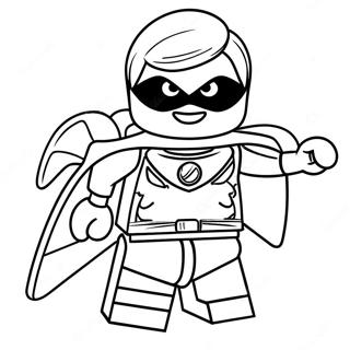 Page A Colorier Du Robin Lego En Action 47644-37688