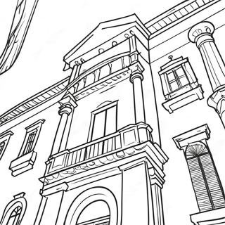 Page A Colorier De La Belle Architecture Italienne 49254-38961