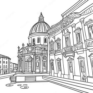 Page A Colorier De La Belle Architecture Italienne 49254-38962