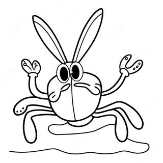 M. Krabs Pages À Colorier