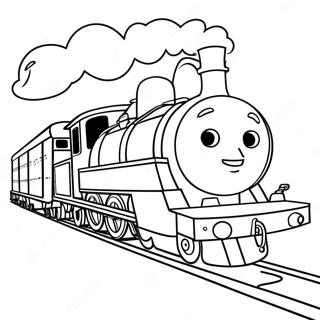 Percy Le Train Pages À Colorier