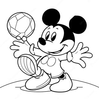 Sports Disney Pages À Colorier