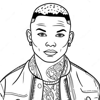 Kane Brown Pages À Colorier