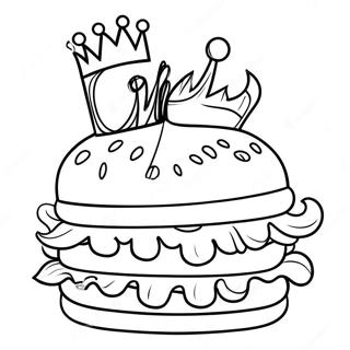 Page A Colorier Du Logo De Burger King 51083-40421