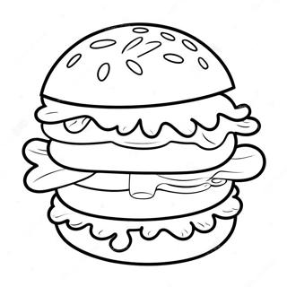 Page A Colorier Du Logo De Burger King 51083-40424