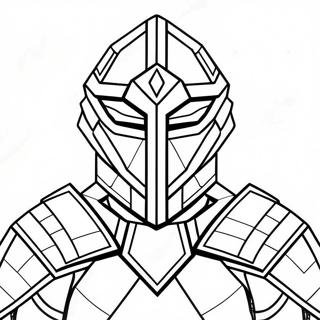 Page A Colorier Armure En Diamant Minecraft 51654-40891