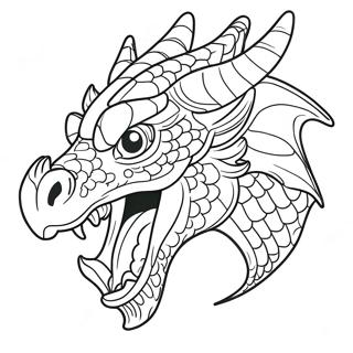 Page A Colorier Tete De Dragon 51883-41063