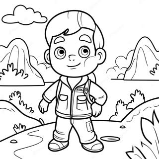 Page A Colorier Ryan Aventurier 5461-4346