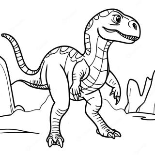 Page A Colorier Indoraptor Jurassic World 54633-43239