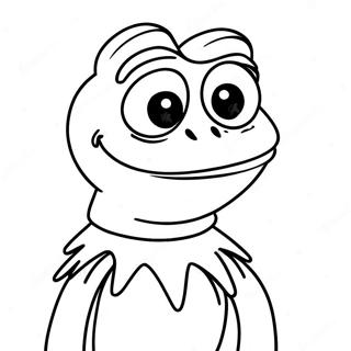 Kermit Pages À Colorier