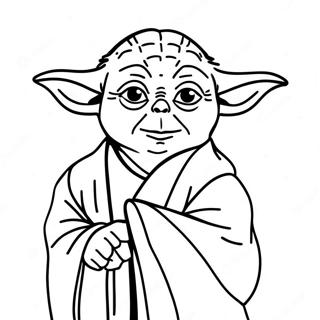 Yoda Pages À Colorier