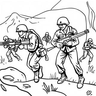 Guerre Du Vietnam Pages À Colorier