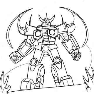 Page A Colorier Des Transformers Unicron 56823-44957