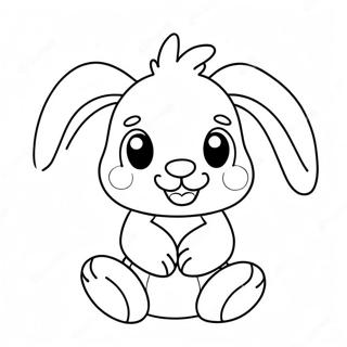 Page A Colorier De Mignon Lapin Jellycat 56854-44985