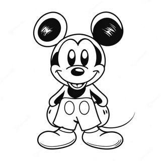 Page A Colorier De Tatouage Mickey Mouse 57154-45228