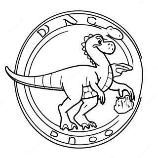 Page A Colorier Du Logo Dinoco 58533-46315