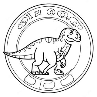 Page A Colorier Du Logo Dinoco 58533-46316