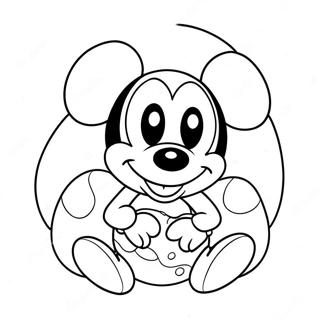 Pâques Disney Pages À Colorier